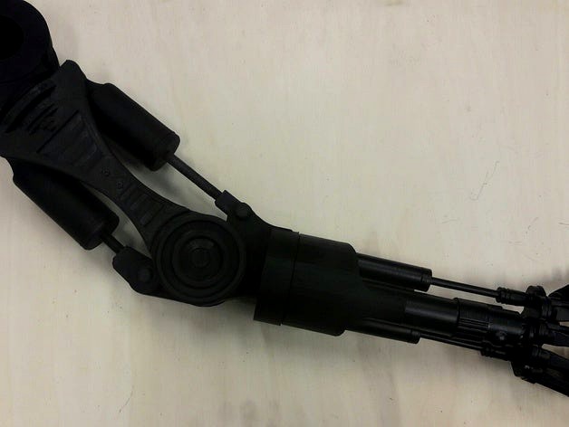 T-800 terminator arm with wrist movement  by Hatsyflatsy
