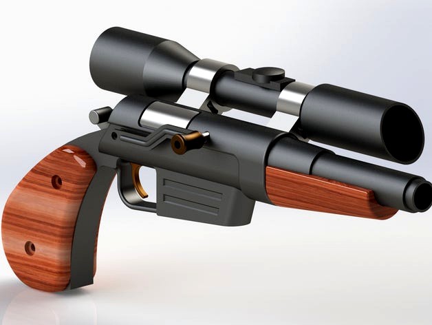 Primordeal Blaster - Star Wars: The Old Republic by ProtoPROPS
