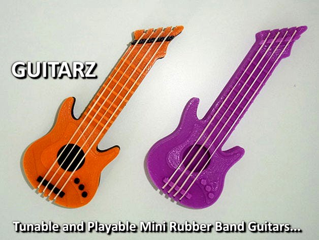 Guitarz - Tunable and Playble Mini Guitars by muzz64