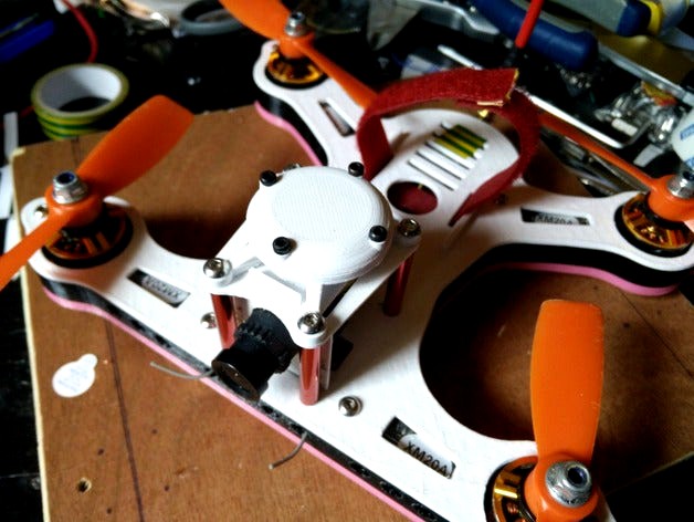 Quadwich180 - Quadcopter Sandwich - GPS Enclosure/Holder by HicWic