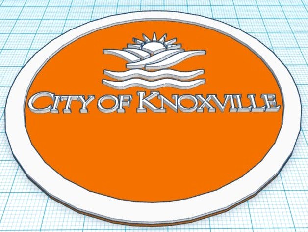 City of Knoxville Coin/Badge by tortoisehawk