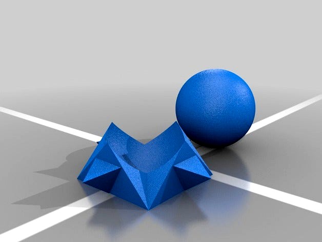 Sphere and sphere holder by Paramatalac