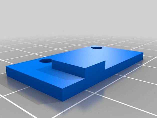 End Stop Mount Replacements for Sintron Kossel Kit by tailoffloof