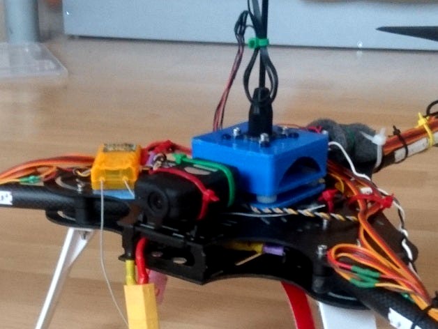 Pixhawk Lite (&GPS) anti-vibration mount by Mikx