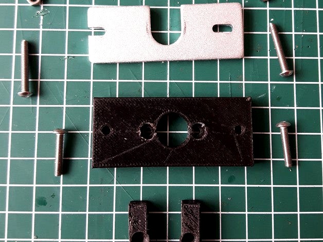 E3D V5 to V6 hotend adapter by svkeulen