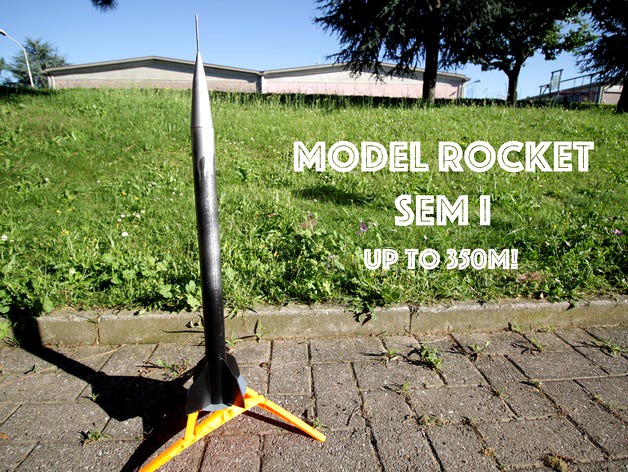 Model Rocket Sem I by samuelemaker