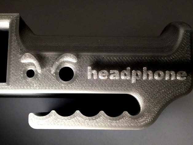 Monster Mouth Headphone Holder by philbarrenger