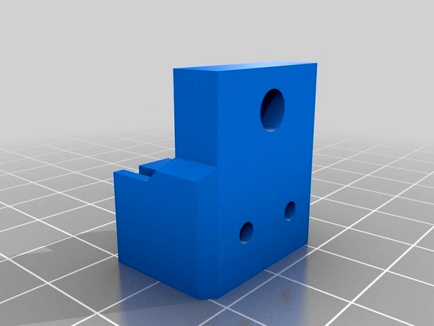 MakerFarm i3v Z axis endstop bracket. by PrototypeProfessor