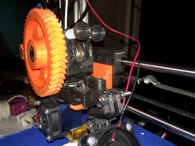 Stronger Wade extruder mount. by Craigers3D