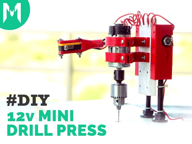 Small Drill Press with switch by mediamilan