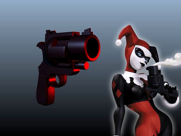 Harley Quinn's Gun by GenelJumalon