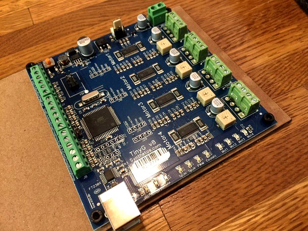 TinyG Version 8 Hole Pattern Vector by mnelson78