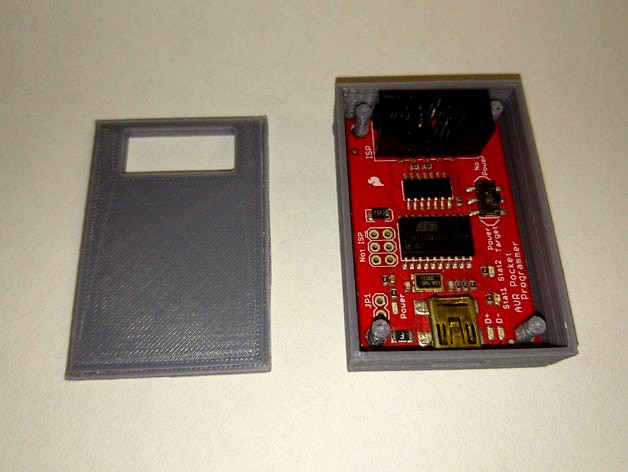 AVR pocket Programmer box by SilentN00b