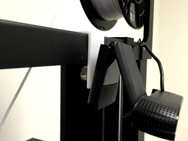 Webcam Hanger for Printerbot by tjredhawke