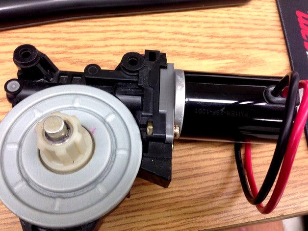 BAG motor to Denso window motor gearbox adapter. by woodk