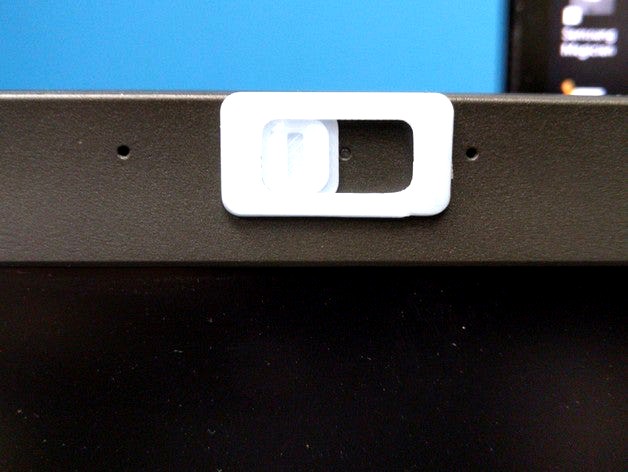 Webcam Slide Cover by realtoft123