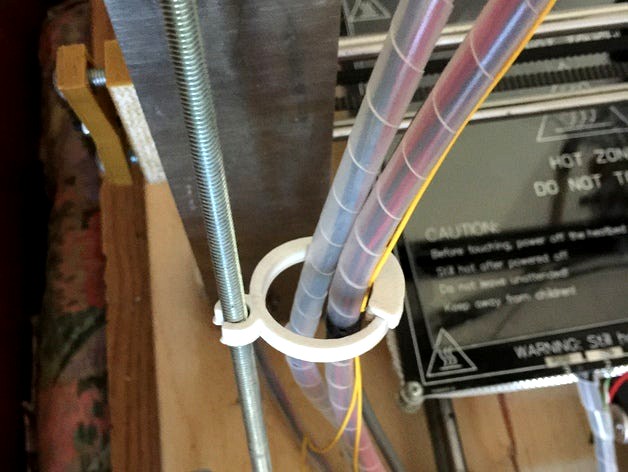 ring for cables for m6 screw - Anello con chiusura per vite m6 by nazzaf