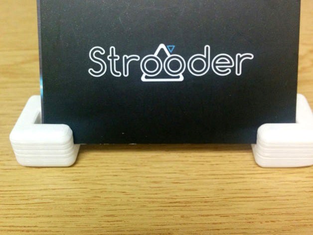 Simplistic stylish business card holder by Strooder