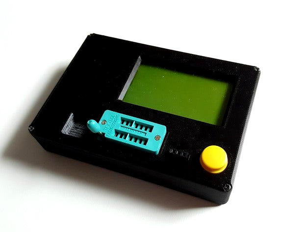 LCR-T3 ESR Component Tester Simple Case by Pwodtbeb