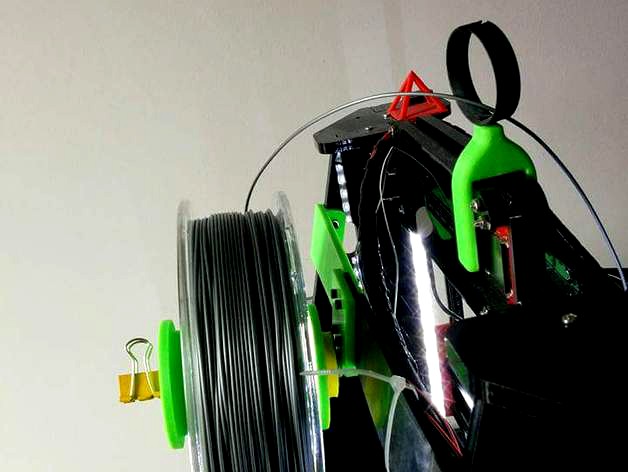 Prusa Acrylic, Afinibot, Spool Holder by Eriobis