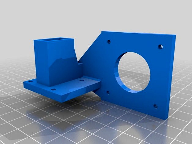 Vertex holder for Titan extruder by Murky