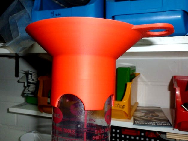 giant powder funnel for MEC shot shell reloader by Air_