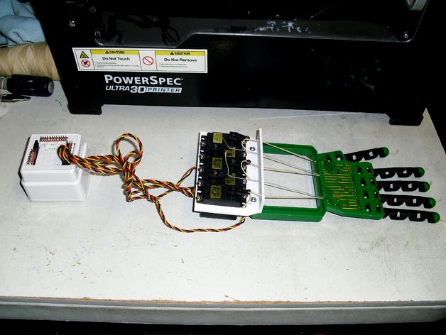 Robotic Hand by jeffmorris1956