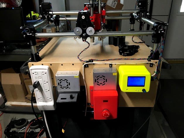 48V Power Supply Cover with CNC Spindle Controller Case by Flashsolutions