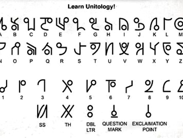 Dead space unitology language  by jimbone