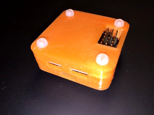 OpenPilot CC3D Case (Straight Pins) by schome1