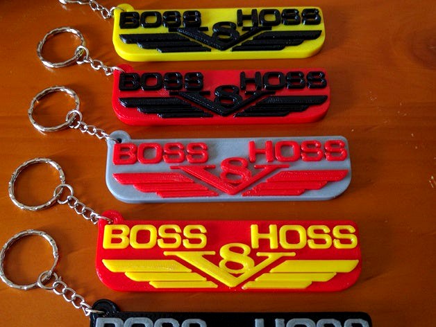 Boss Hoss V8 keychain by Donovandu88