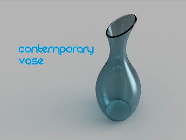 Contemporary Vase by O3D