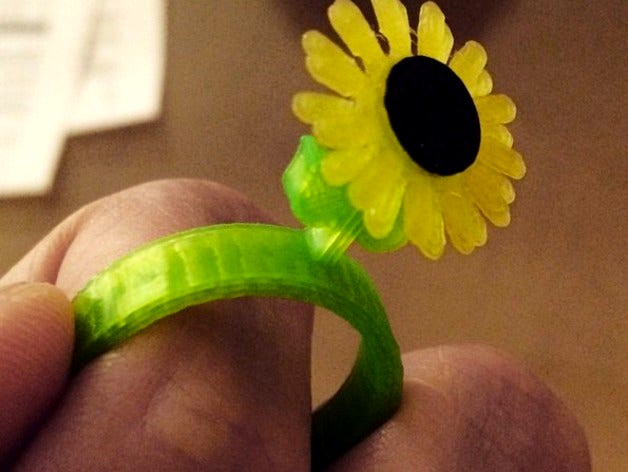 Sunflower Ring by patricktomas