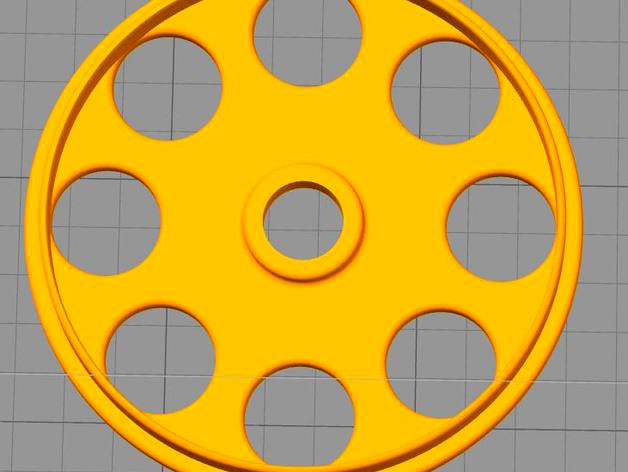 Holder for PET spindle by Powerframe