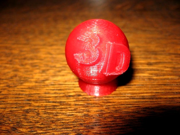 Monarch 3D Globe With Stand by 3DPrintGuy01