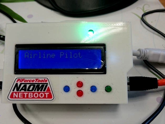 Raspberry Pi1 revB LCD 16x2 Case (Piforcetools) by ian57