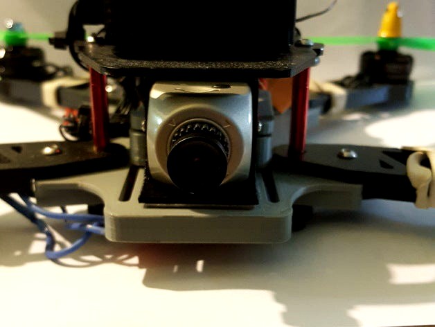Fatshark Pilot HD camera mount by juniormachinist