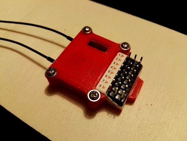 FrSky V8R7 receiver case by filotto78