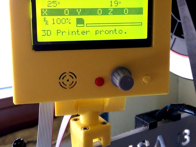 Case for Display LCD Controller Full Graphic Sainsmart 12864 by davcat