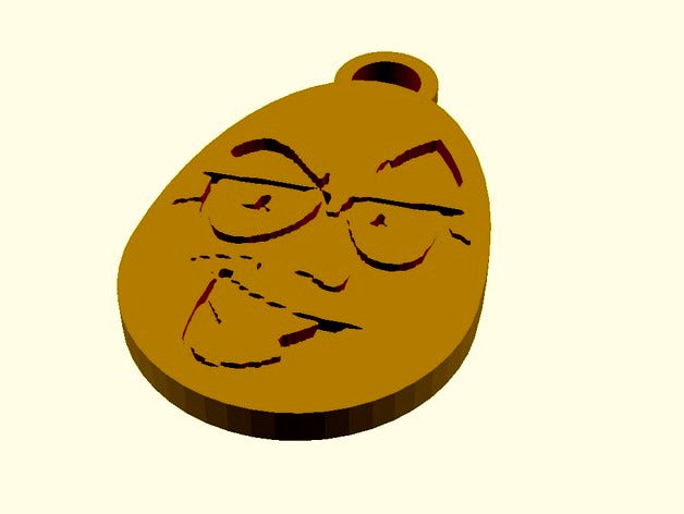 Northernlion Egg Keychain by cxsquared
