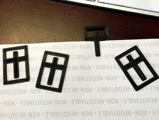 Cross Bookmark by Engeniusmicro