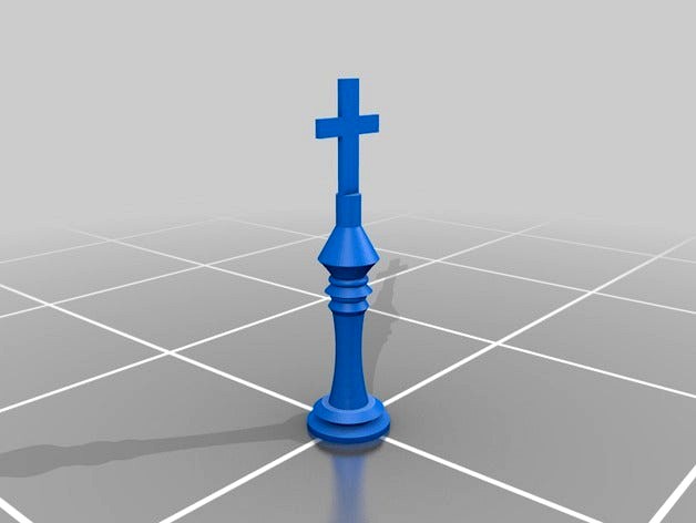 Onshape King Chess piece by Haackneyed