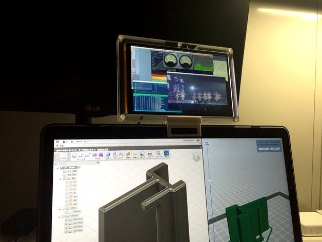 IGZO Display Stand for Macbook Pro Retina 15 by almajiro