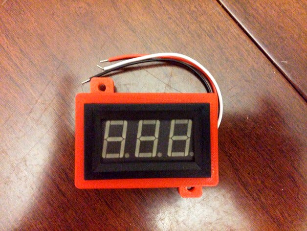Voltmeter or Temperature Display Enclosure by xiaosen