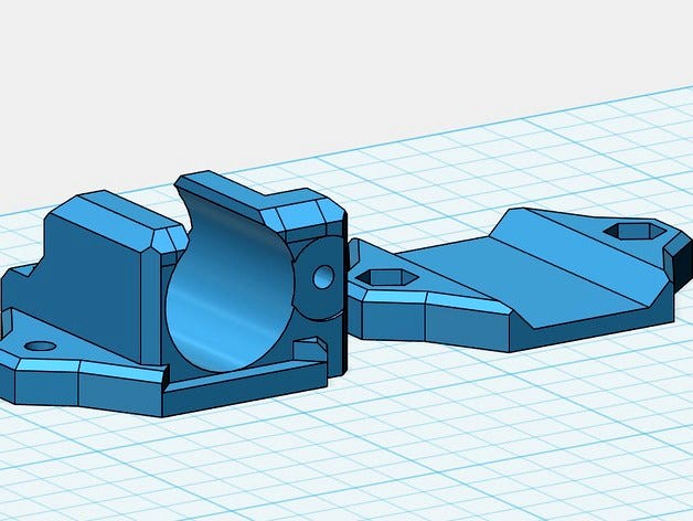 RJZM-01-08 Mount for Prusa Sleed by benzed78