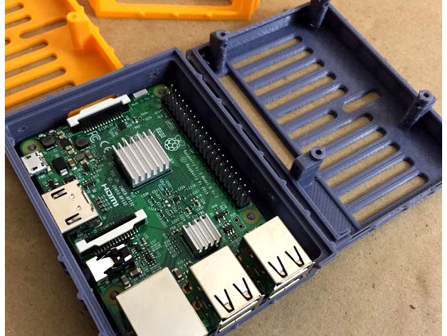 Raspberry Pi 3 - Case by diodepress