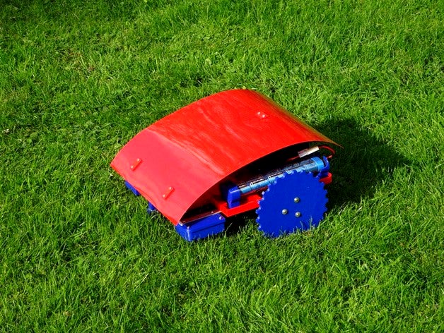 robotic lawn mower - alternative motors by Andy4print