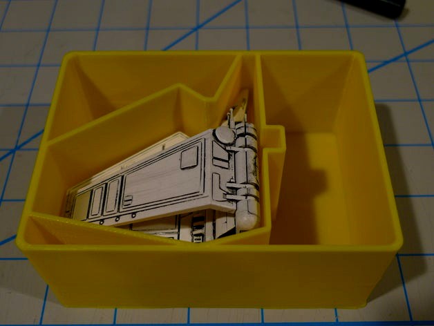 Lambda Shuttle Bin for Harbor Freight Organizer (X-Wing TMG) by rbross
