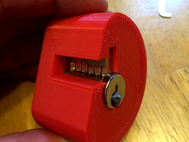 Practice Cylinder Case with cutout window by joeostrander