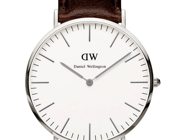 Daniel Wellington 0209DW Dark Brown Men's Classic Bristol Watch by walterbourke